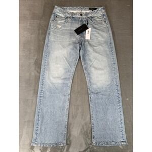 Rag & Bone Fit 4 Miramar Terry Pants Mens 32x30 Lou Blue Soft Stretch $228 NWT